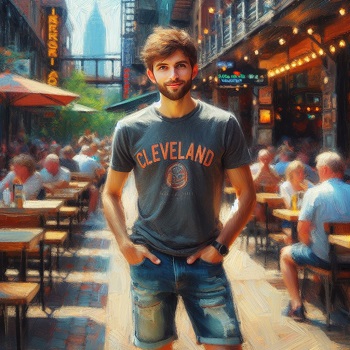 Cleveland T-Shirt And Denim Art Collection
